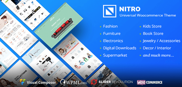 Item cover for download Nitro - Universal WooCommerce Theme from ecommerce experts