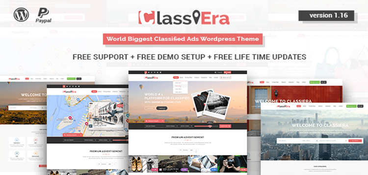 Item cover for download Classiera – Classified Ads WordPress Theme