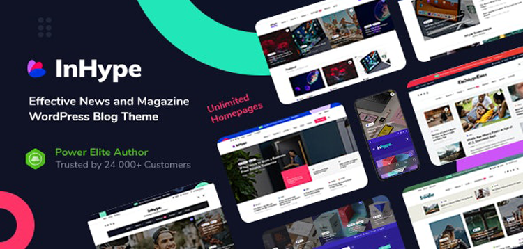 Item cover for download InHype - Blog & Magazine WordPress Theme