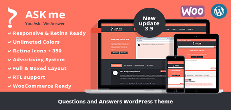 Item cover for download Ask Me - Responsive Questions  Answers WordPress