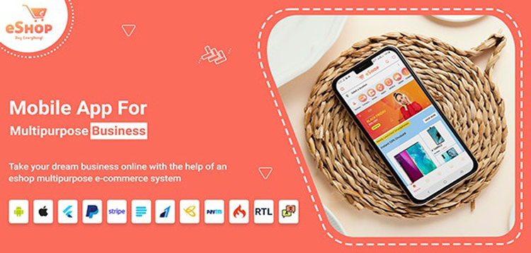 Item cover for download eShop - Flutter E-commerce Full App