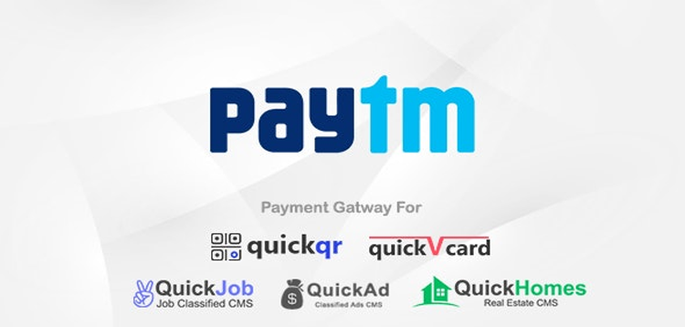 Item cover for download Paytm Payment Plugin For QuickCMS
