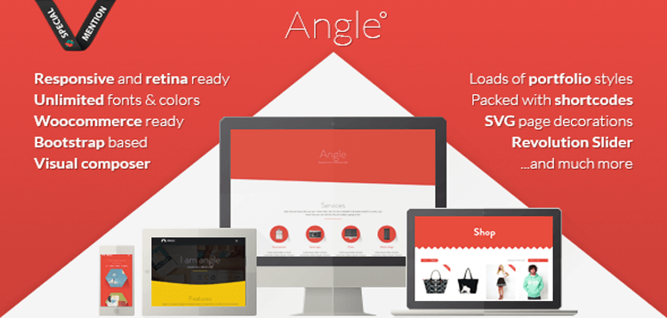 Item cover for download Angle Flat Responsive Bootstrap MultiPurpose Theme