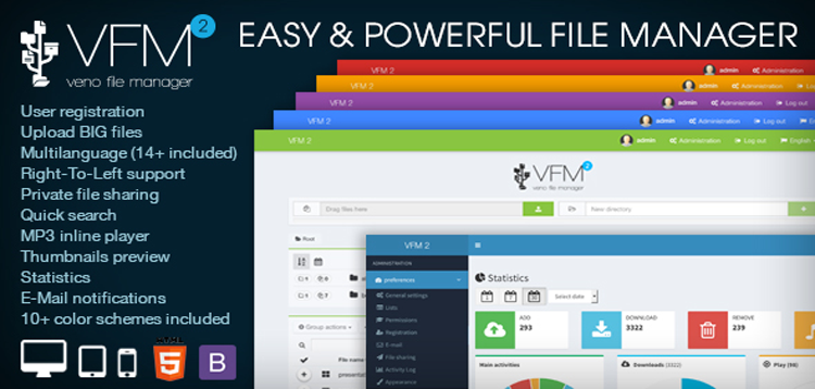 Item cover for download Veno File Manager - Host And Share Files