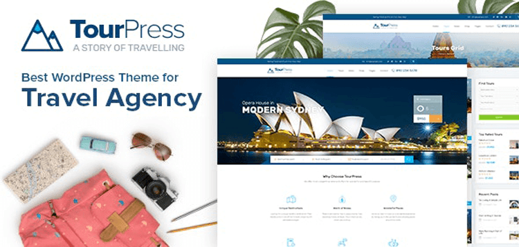 Item cover for download TourPress - Travel Booking WordPress Theme