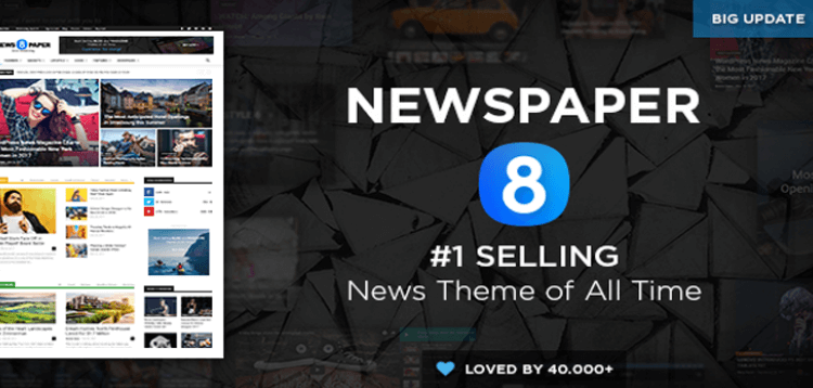 Item cover for download Newspaper WordPress Theme