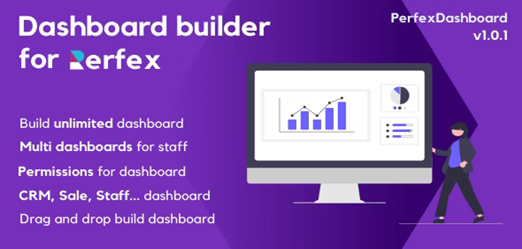 Item cover for download PerfexDashboard - Dashboard builder for PerfexCRM