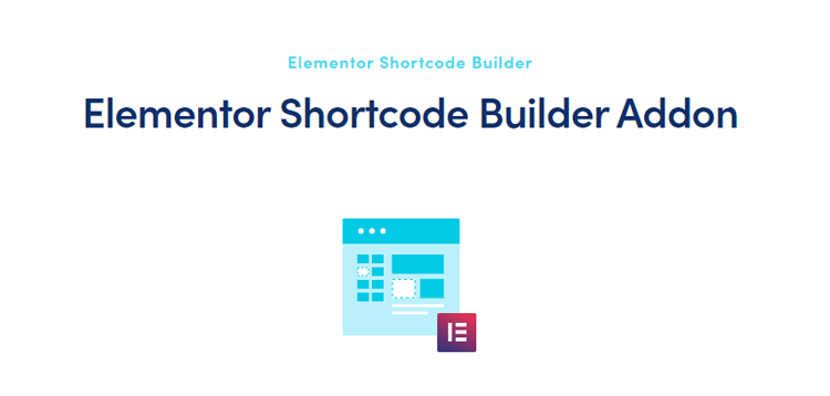 Item cover for download Elementor Shortcode Builder for MEC