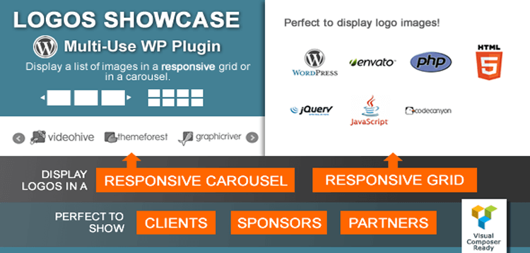 Item cover for download Logos Showcase - Multi-Use Responsive WP Plugin