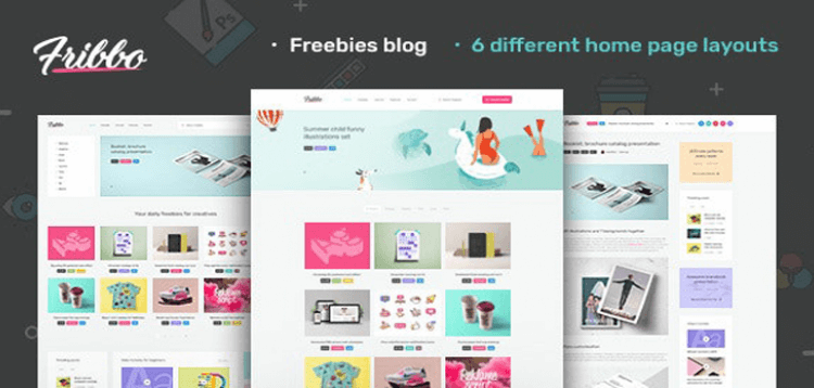 Item cover for download Fribbo - Freebies Blog WordPress Theme
