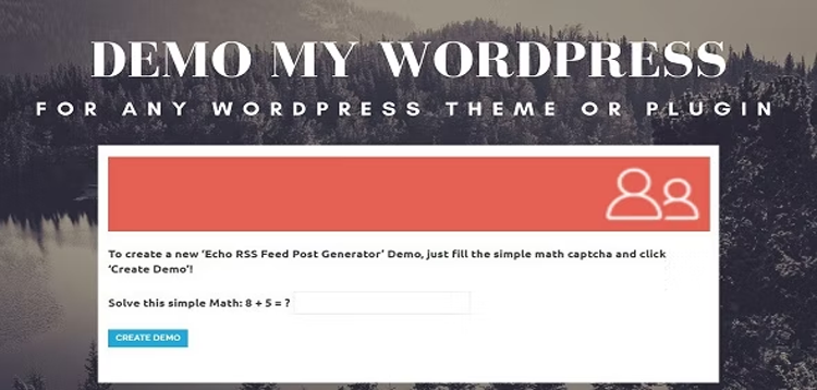 Wordpress demo