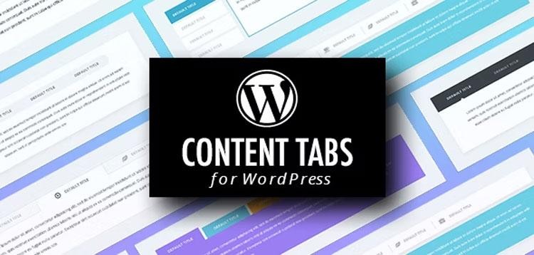 Item cover for download WordPress Content Tabs Plugin with Layout Builder