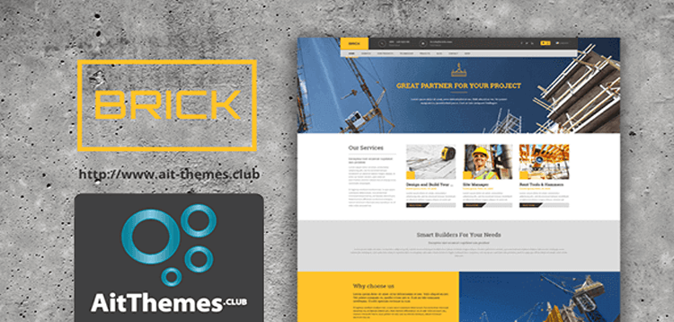 Item cover for download AIT - Brick WordPress Theme