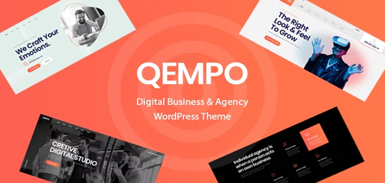 Item cover for download Qempo - Digital Agency Services WordPress Theme