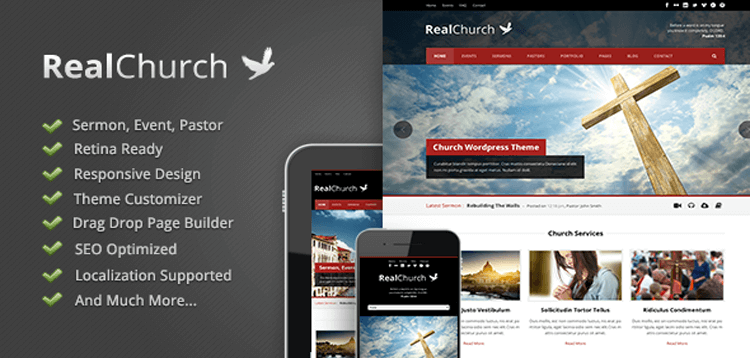 Item cover for download Real Church - Responsive Retina Ready Theme