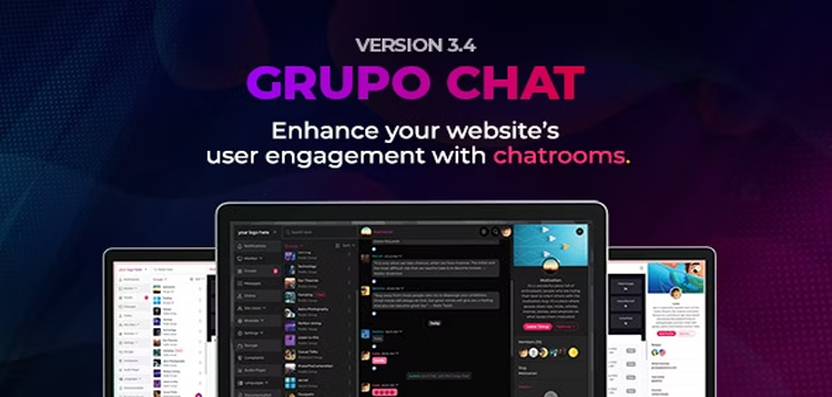 Item cover for download Grupo Chat - Chat Room & Private Chat PHP Script