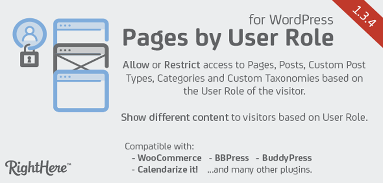 Item cover for download Pages by User Role for WordPress