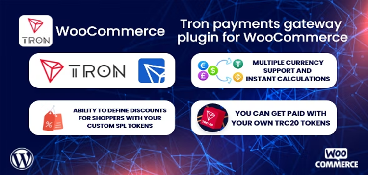 TronPay WooCommerce - Tron payments gateway plugin