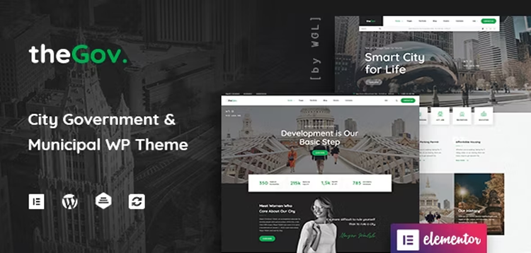 Item cover for download TheGov - Municipal and Government WordPress Theme