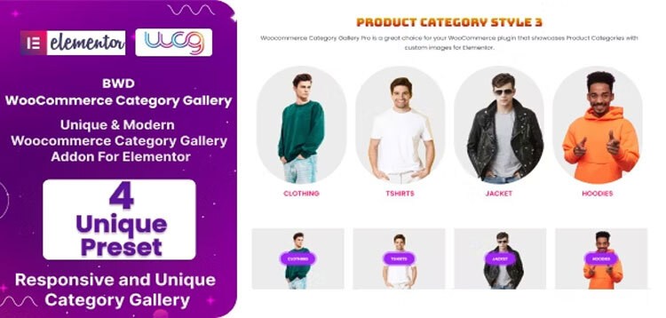 Item cover for download BWD WooCommerce Category Gallery Addon For Elementor