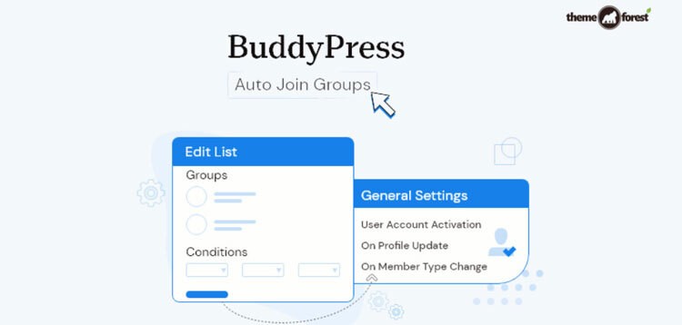Item cover for download BuddyPress Auto Join Groups