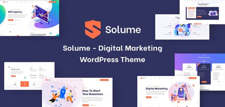 Item cover for download Solume - Digital Marketing WordPress Theme