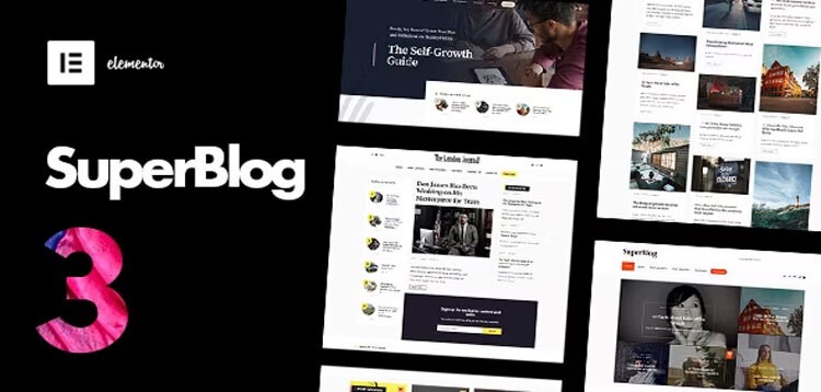 Item cover for download SuperBlog - Powerful Blog & Magazine Theme