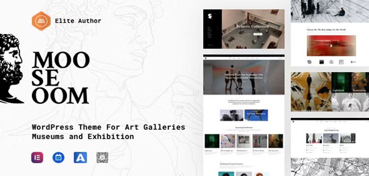 Item cover for download Mooseoom - Art Gallery, Museum & Exhibition WordPress