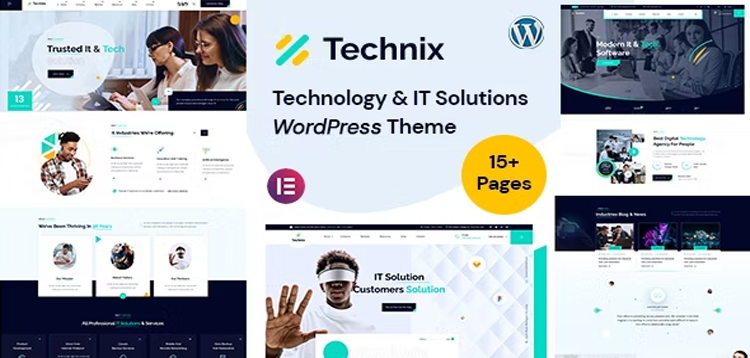Item cover for download Technix - Technology & IT Solutions WordPress Theme