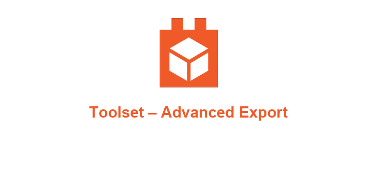Item cover for download Toolset Advanced Export
