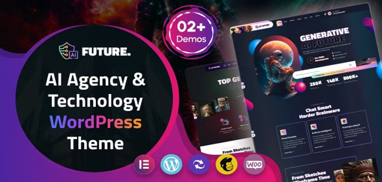 Item cover for download Future - AI Agency & Technology WordPress Theme
