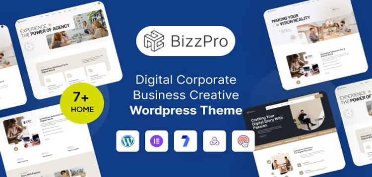 Item cover for download Bizzpro – Digital Corporate Business Creative WordPress Theme Multipurpose