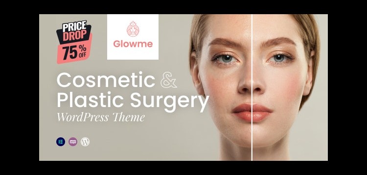 Item cover for download GlowME - Cosmetic & Plastic Surgery WordPress Theme