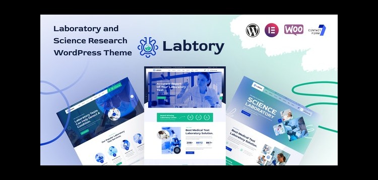 Item cover for download Labtory - Laboratory and Science Research WordPress Theme