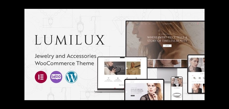 Item cover for download Lumilux - Jewelry and Accessories WooCommerce Theme