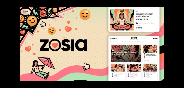 Zosia - Personal WordPress Blog Theme