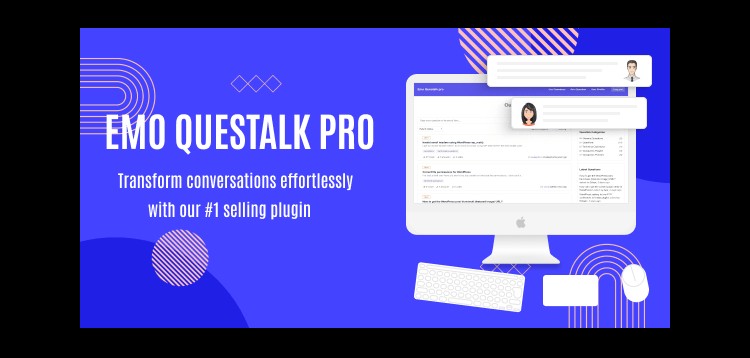 Item cover for download EMO Questalk Pro - Your Ultimate Question & answer WordPress Plugin