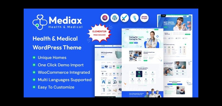 Item cover for download Mediax - Health & Medical WordPress Theme