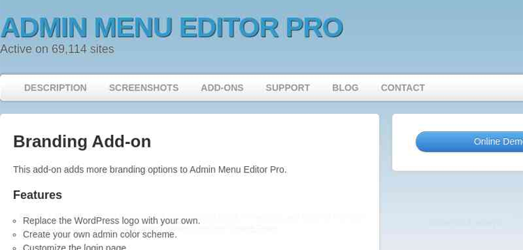 AME Toolbar Editor