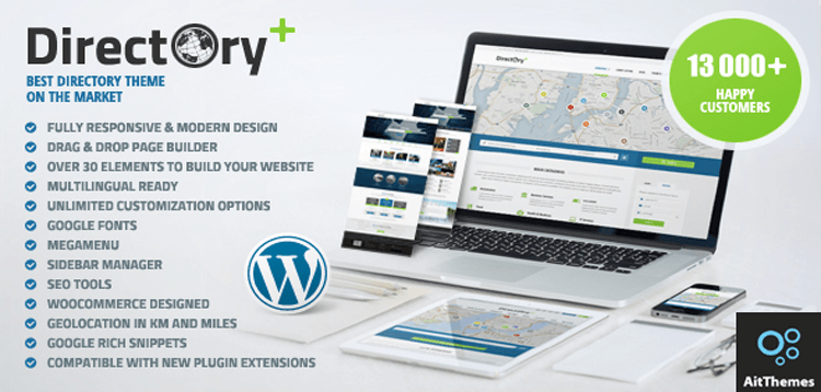 Item cover for download Directory WordPress Theme