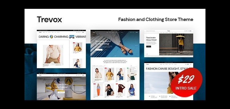 Trevox - Fashion and Clothing Store Theme