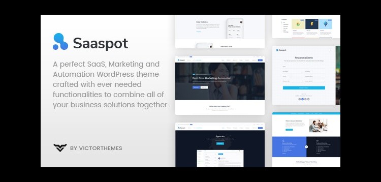Item cover for download SaaSpot - SaaS Marketing Automation WordPress Theme