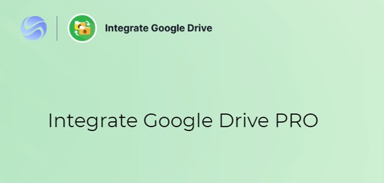 Item cover for download Integrate Google Drive PRO