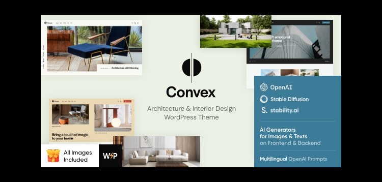 Item cover for download Convex - Architecture & Interior Design WordPress Theme