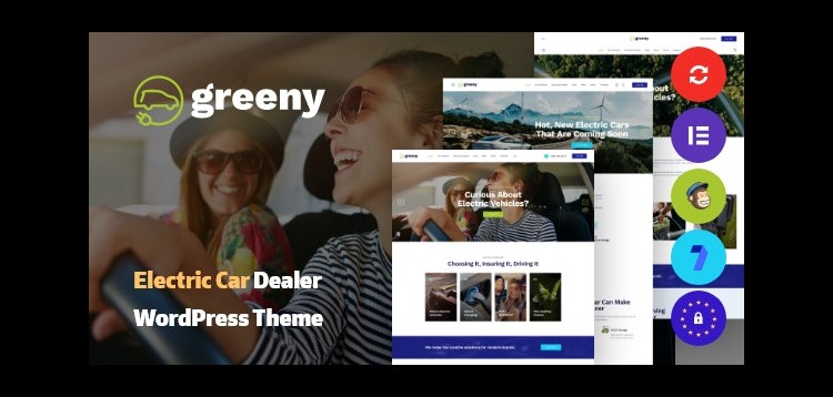Item cover for download Greeny - Electric Car Dealership WordPress Theme