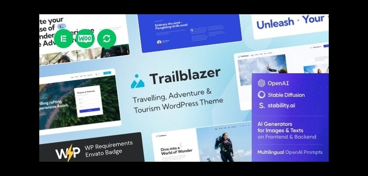 Trailblazer - Travel Theme + AI