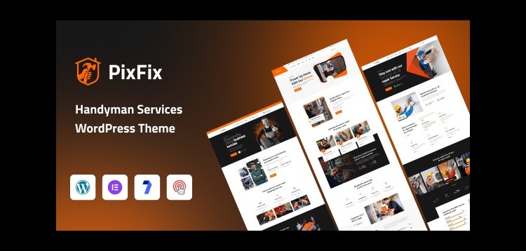 Item cover for download PixFix - Handyman Services WordPress Theme