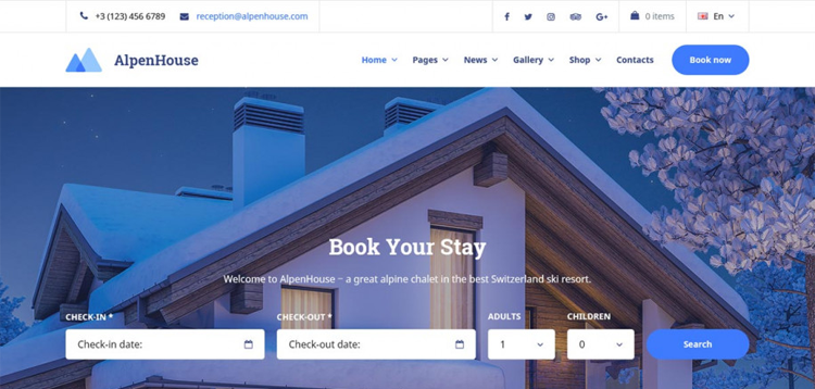 Item cover for download AlpenHouse – the Professional WordPress Apartment Booking Theme