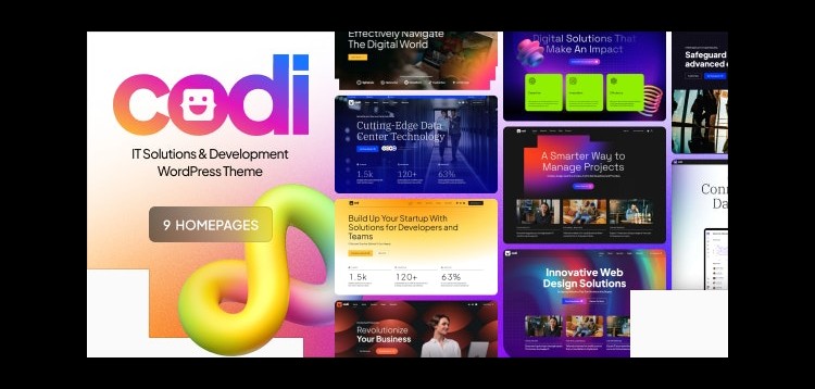 Item cover for download Codi - IT Services WordPress Theme