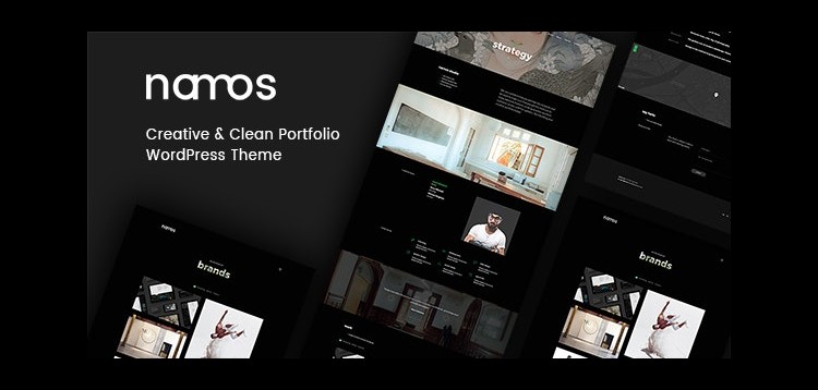 Item cover for download Namos - Creative One/Multi-Page Portfolio WordPress Theme